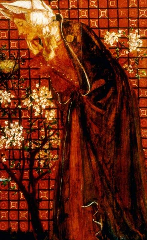 Woman Holding a Small Book — William Morris