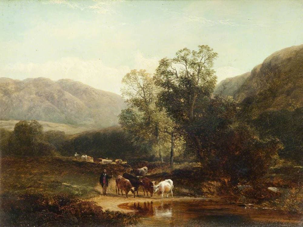 Scene in Wales — George Shalders