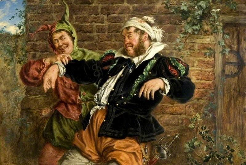 Sir Toby Belch and the Clown (from William Shakespeare's 'Twelfth Night') — Keeley Halswelle