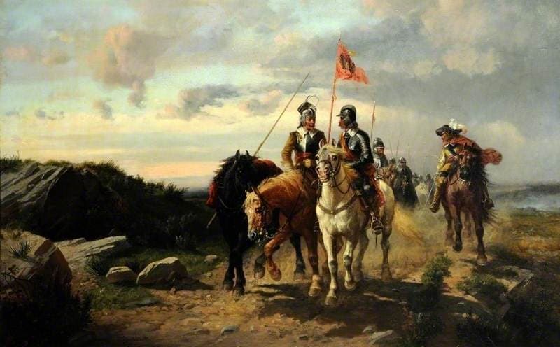 Scene from 'The Lay of the Last Minstrel' (from the poem by Walter Scott) — Richard Beavis