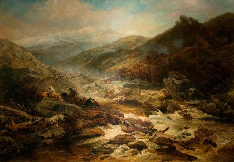 Driftwood after a Storm, Bettws-y-Coed — Richard Sebastian Bond