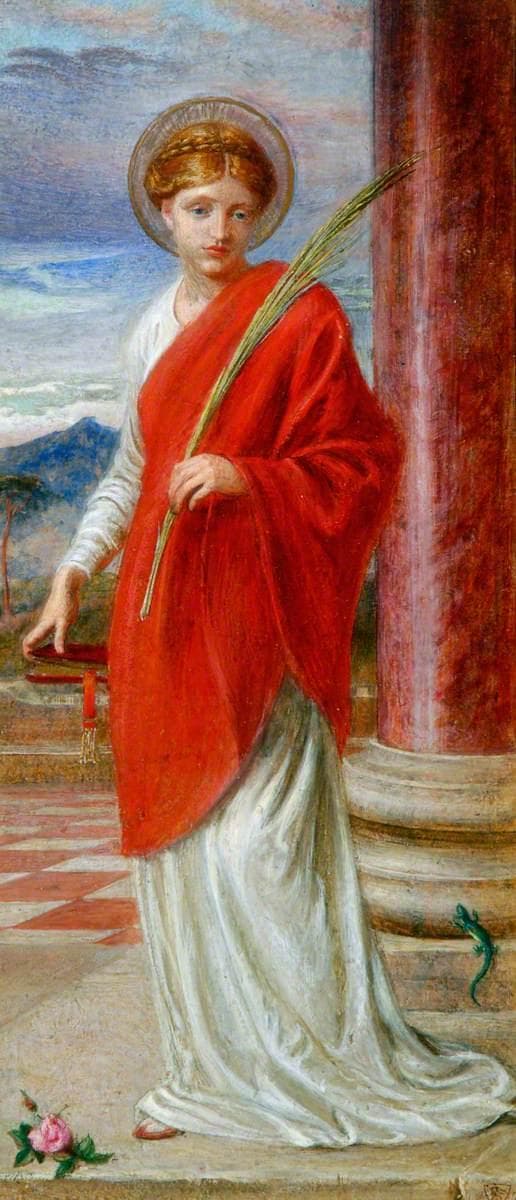 Santa Bibiana — Frederic Shields