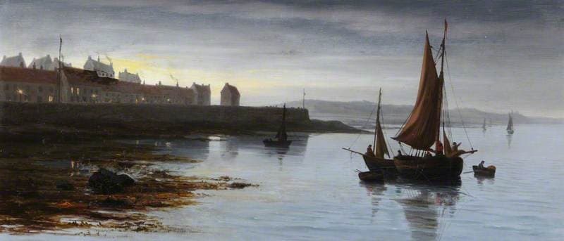 La Salerie Battery from the White Rock, St Peter Port, Guernsey — Arnold Helcke