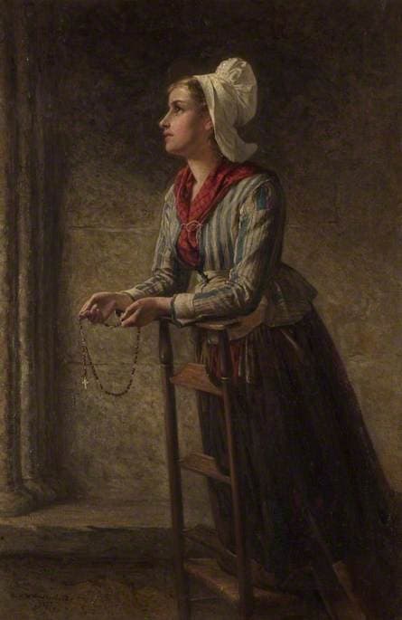 La prière d'une vierge (A Virgin's Prayer) — William Harris Weatherhead