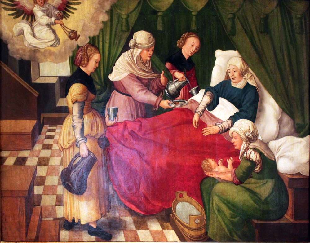 The Birth of the Virgin — Wolf Traut