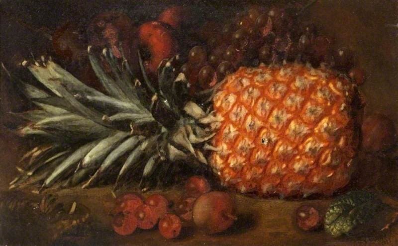 Still Life with a Pineapple — George Walter Harris