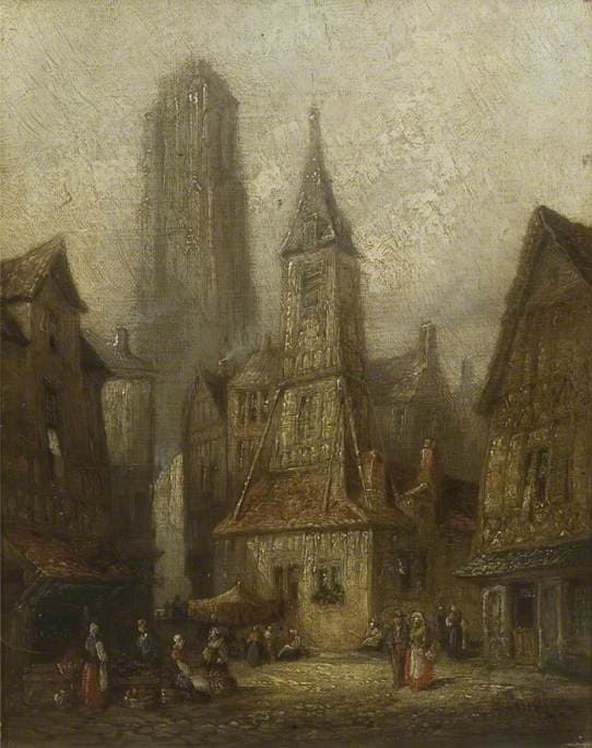 Honfleur, France — Henry Thomas Schafer