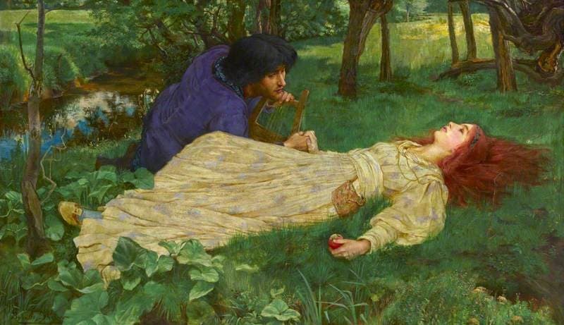 Silent Noon — John Byam Liston Shaw