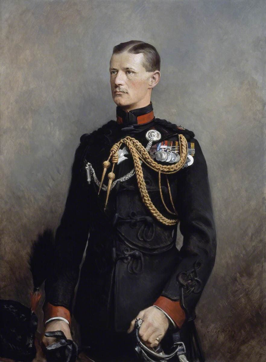 Lieutenant The Honourable Frederick Hugh Sherston Roberts (1872–1899), VC, Kings Royal Rifle Corps, c.1899 — Julian Russell Story