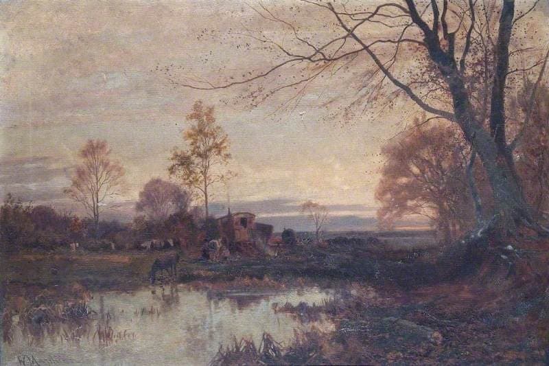 A Halt for the Night — William Matthison
