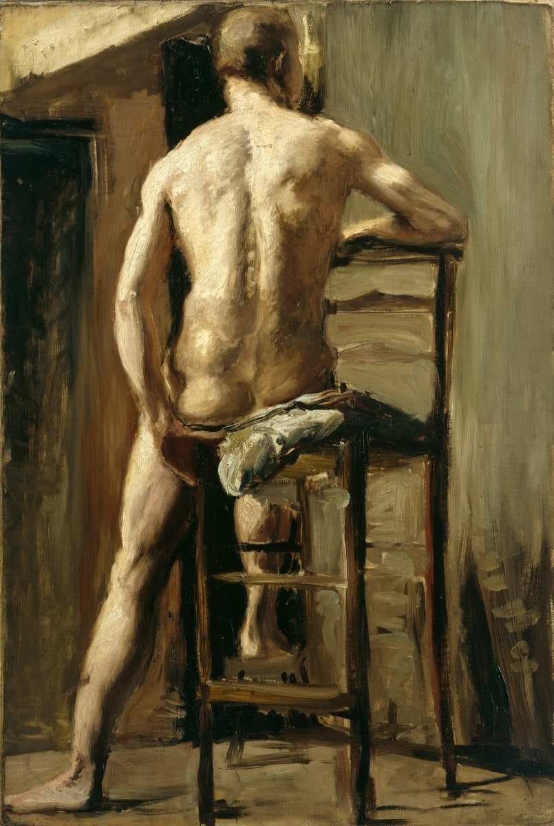 Male Figure Seated — Maxwell Gordon Lightfoot