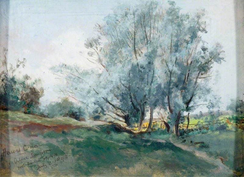 Landscape with Trees — Hawes Craven