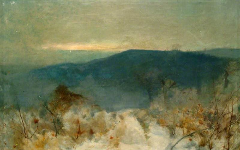 Landscape towards Peaslake, Surrey — William Hyde