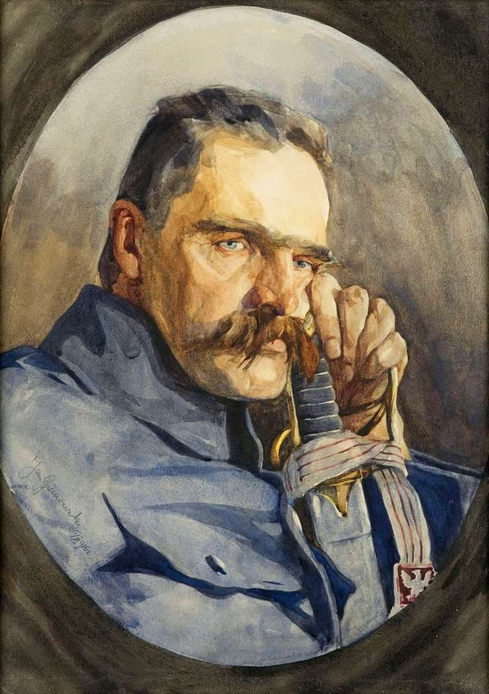 Portret Józefa Piłsudskiego — Jan Kanty Gumowski