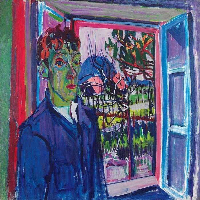 Albert Müller - Selbstbildnis, 1926 — Albert Müller