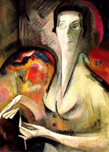 Self-portrait — Alice Bailly