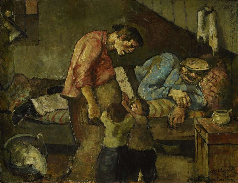Proletarierfamilie — Johann Robert Schürch