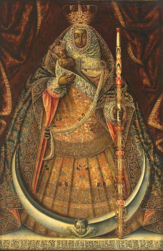 The Virgin of La Candelaria — Cristóbal Hernández de Quintana
