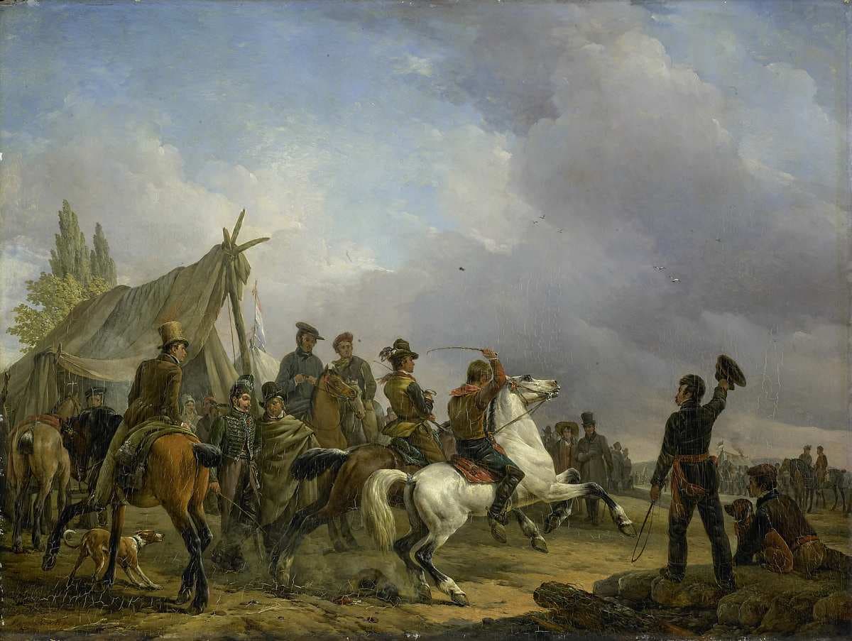 'De harddraverij' — Joseph Moerenhout