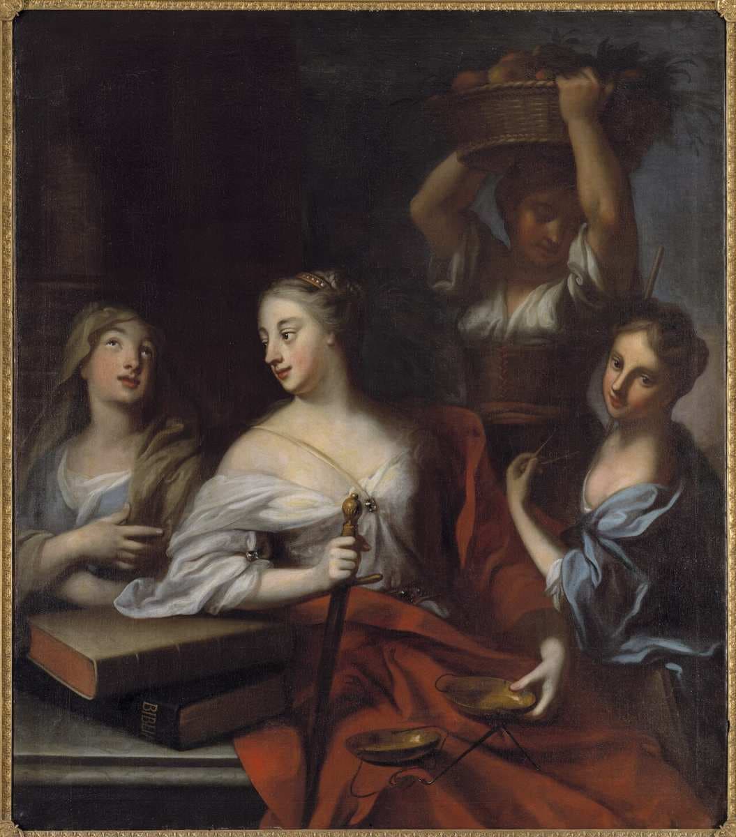Allegory of the Four Estates — Georg Engelhard Schröder