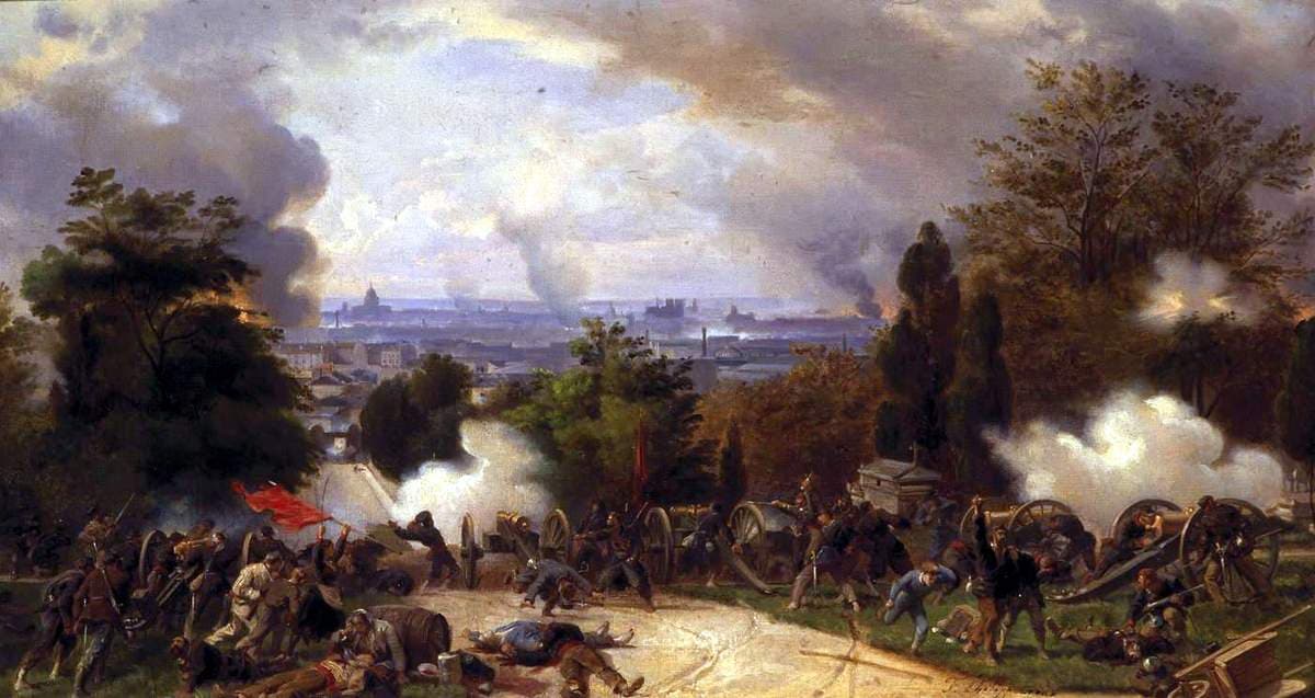 Derniers combats au Père-Lachaise — Henri Félix Emmanuel Philippoteaux