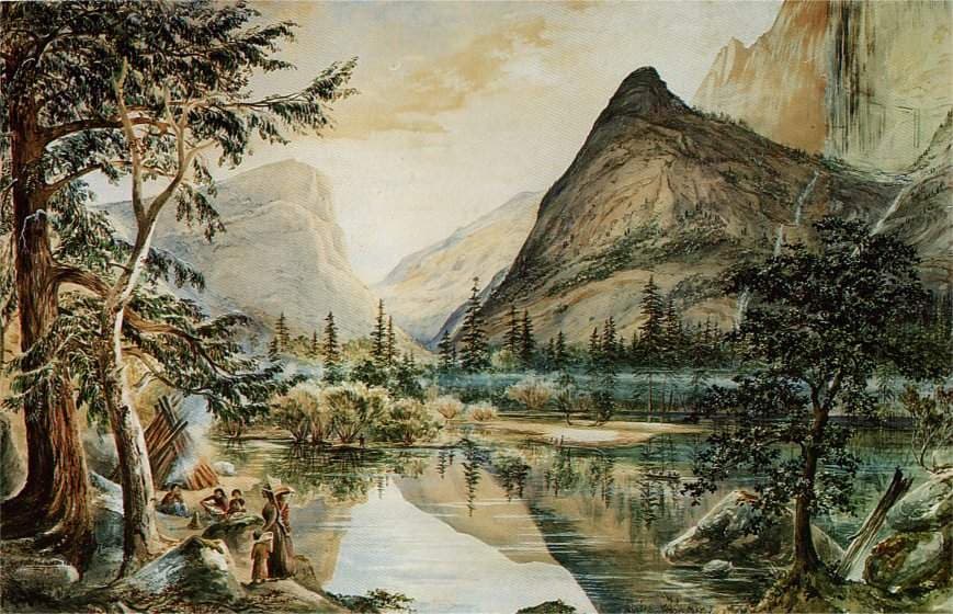 Indian Life at Mirror Lake — Constance Gordon-Cumming