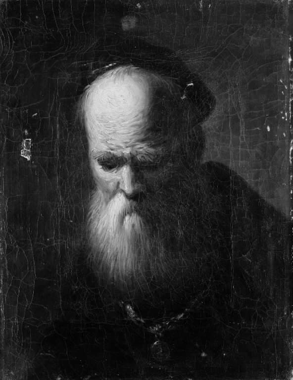En olding med baret — Johann Salomon Wahl