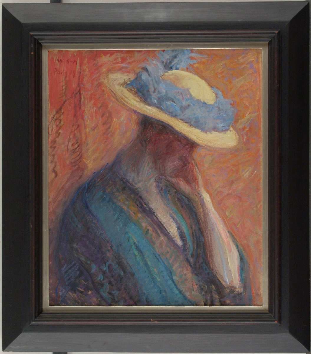 Woman in a Hat — Vilho Sjöström