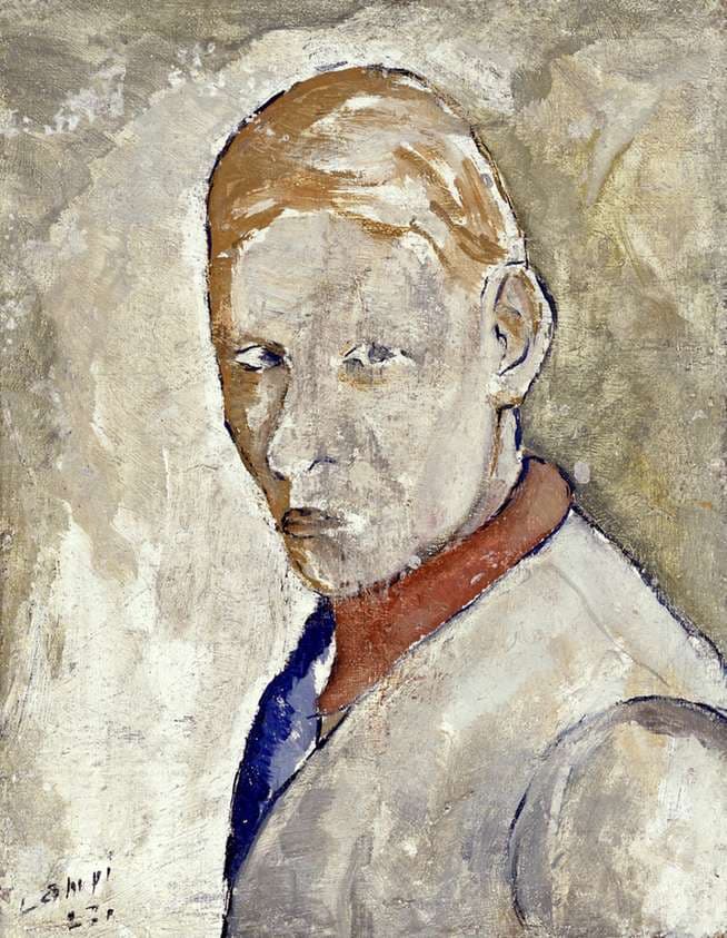 Self-Portrait — Vilho Lampi