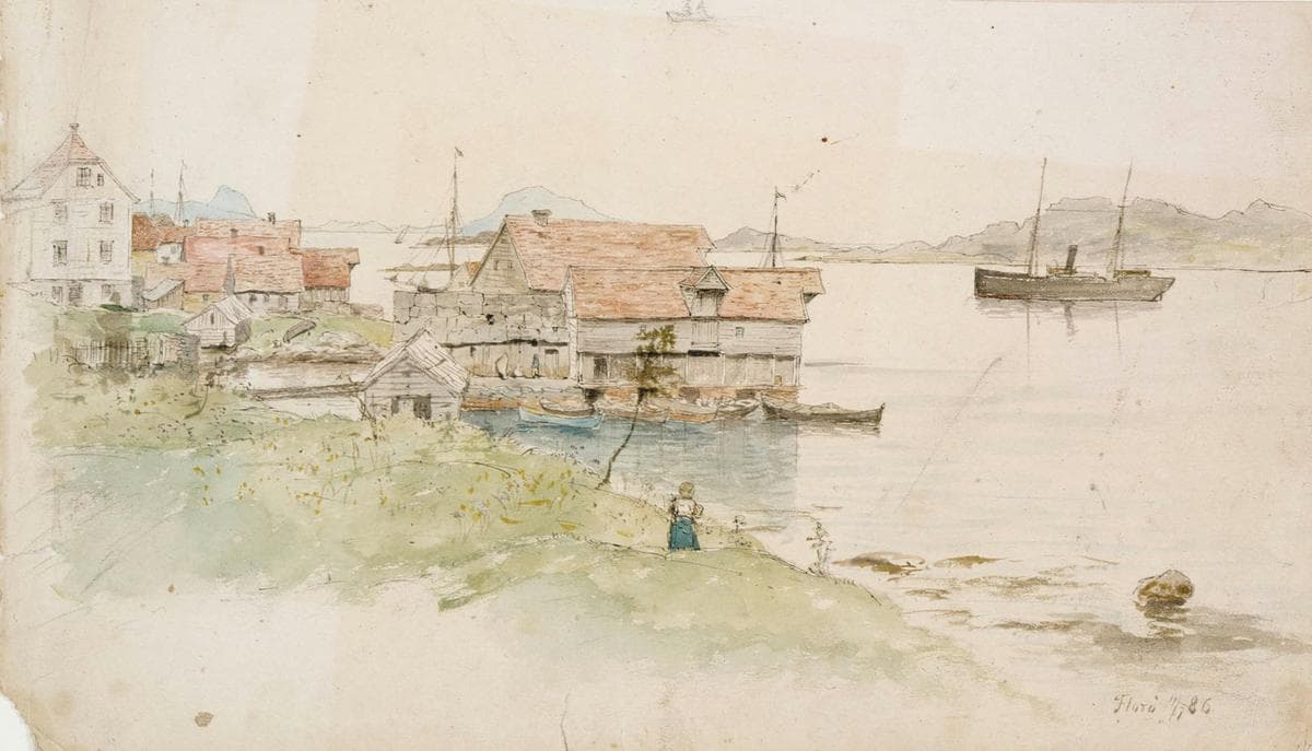 Rantamaisema, Florö — Oscar Kleineh