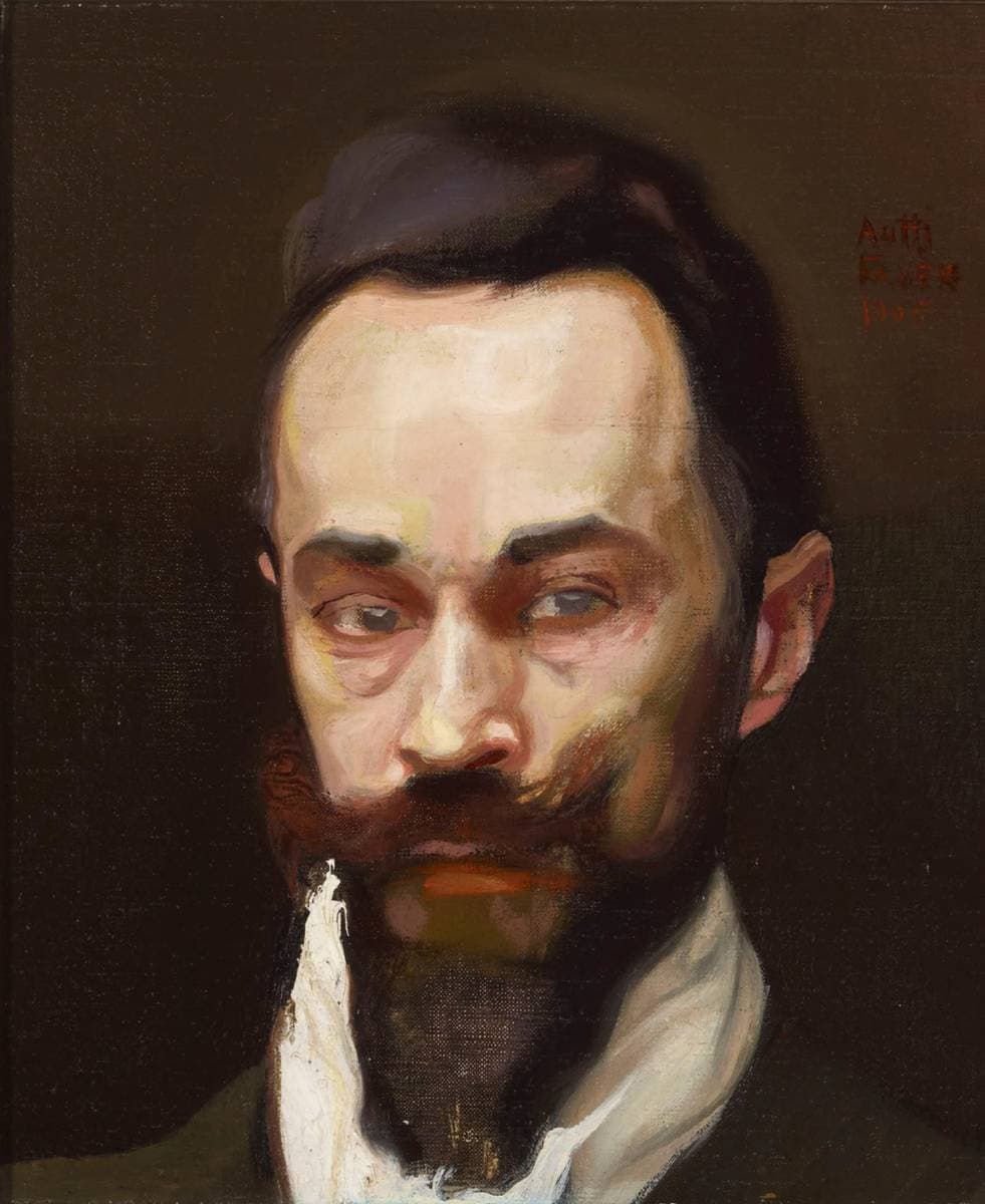 Portrait of the Artist S. Wettenhovi-Aspa — Antti Favén