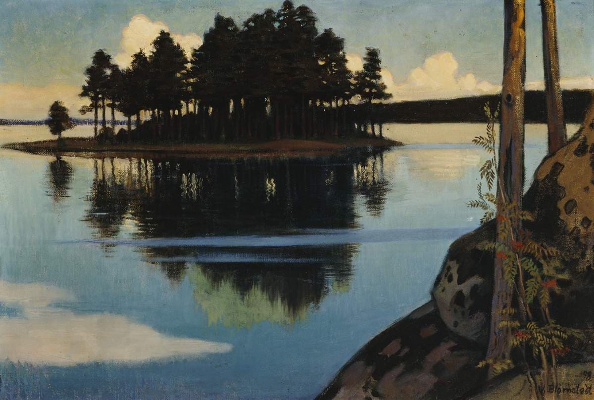 Sunset — Väinö Blomstedt
