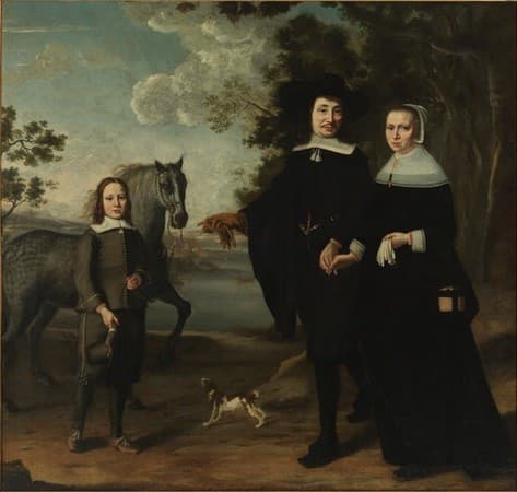 Portret van een familie — Christiaen van Colenbergh