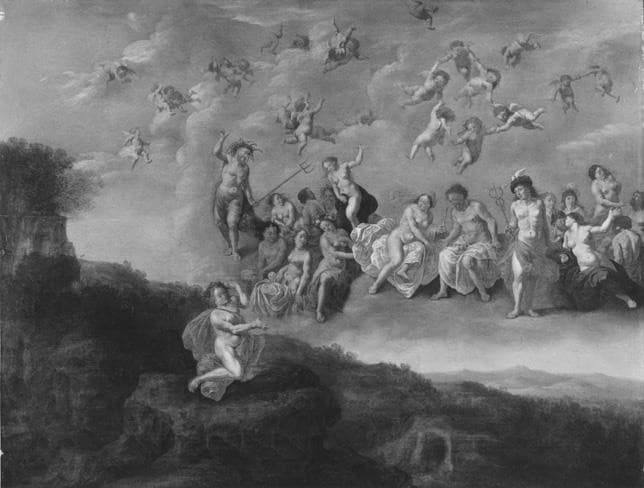 Gods Meeting at the Clouds — Nicolaes jacobsz. Tol