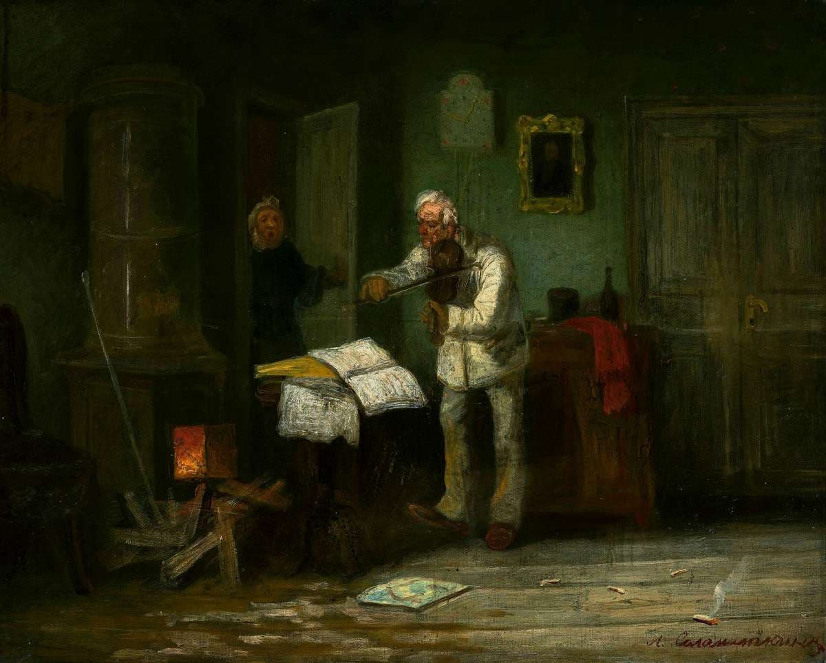 A fiddler. — Leonid Solomatkin