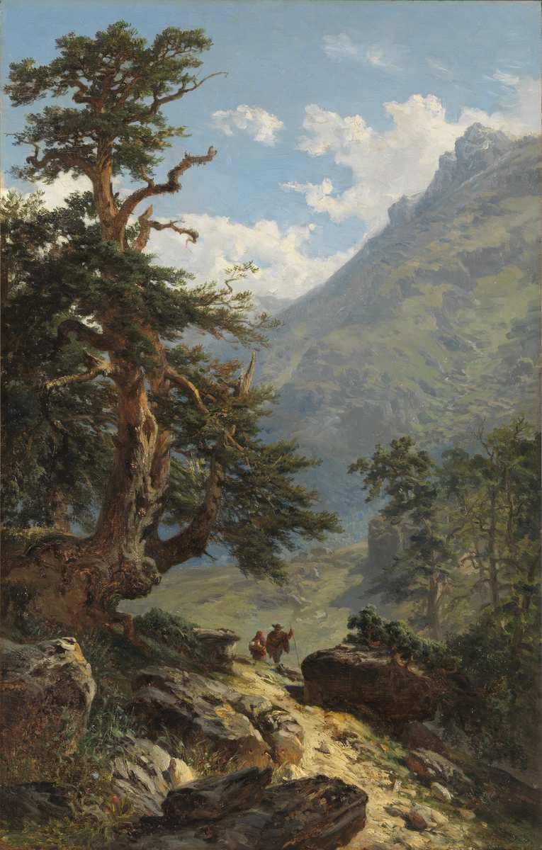 The Lane — Carlos de Haes