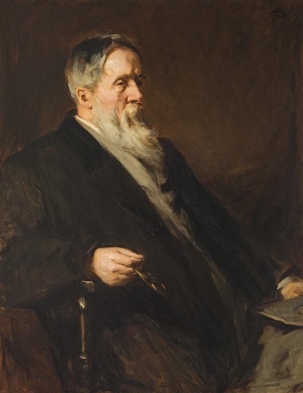 Sir George Reid, 1841 - 1913. Portrait painter — John Dick Bowie