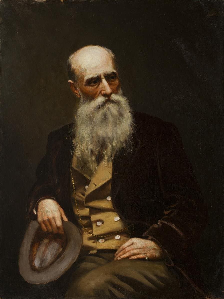 Portrait of William Morris Hunt — Helen M. Knowlton