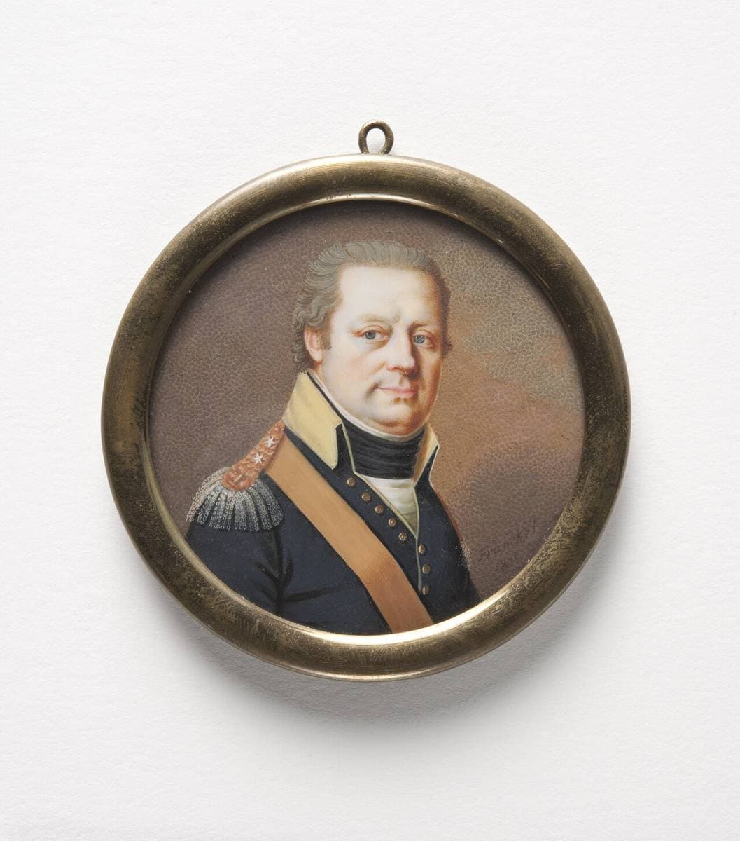 Baron Carl Fredrik Bennet, Major, Master of the Royal Household — Liepmann Fraenckel