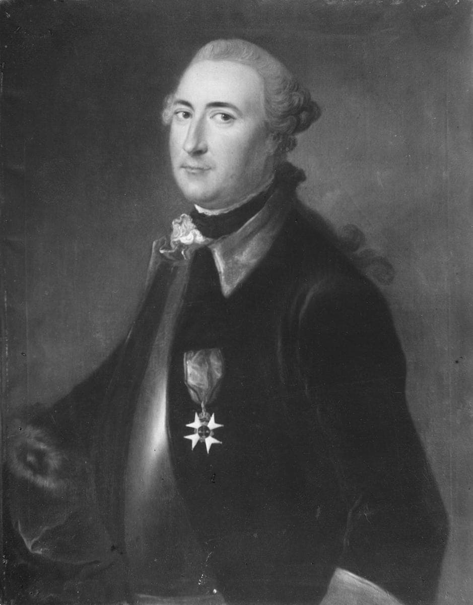 Carl Gustaf Strömsköld (1715-1770), colonel, married to Ragnhild Ulrika von Flygarell — Daniel Woge