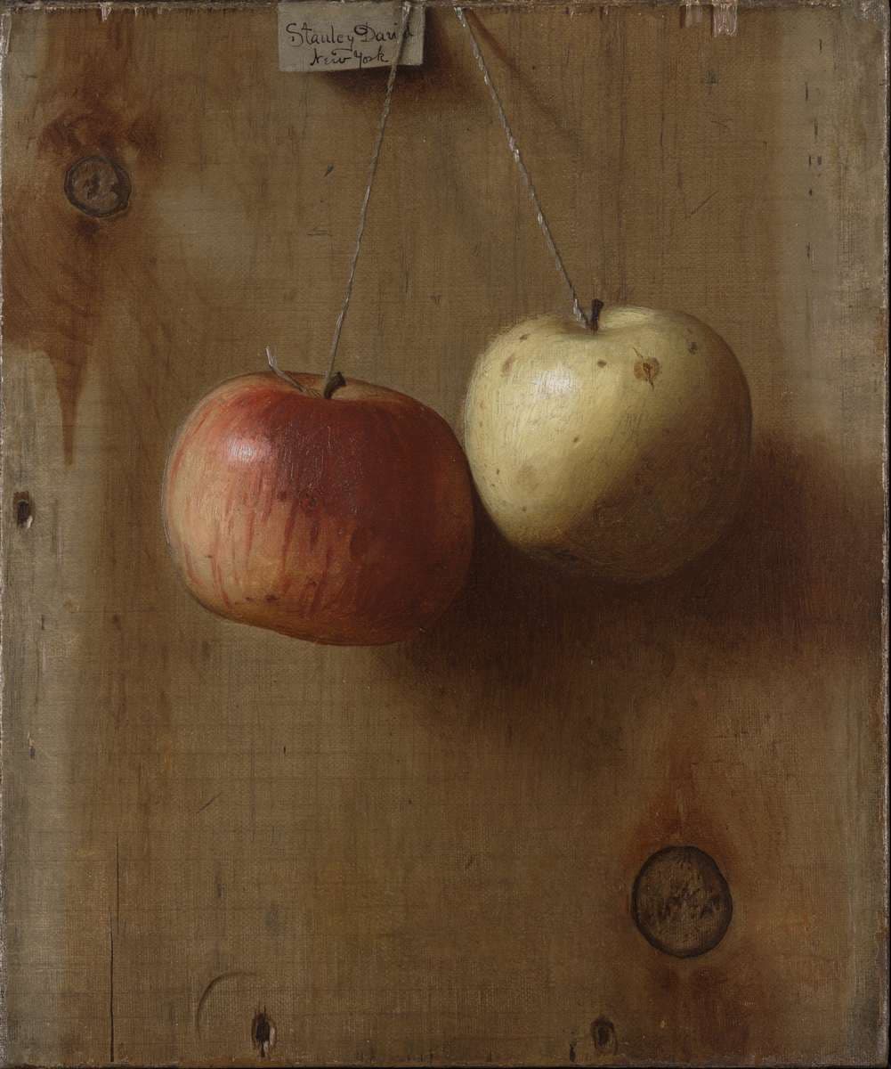 Two Hanging Apple — De Scott Evans