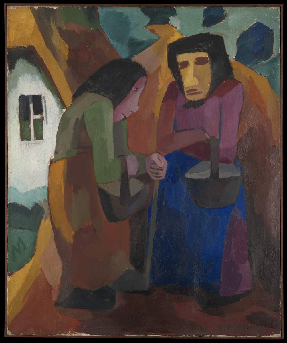 Frauen vor dem Hau — Martel Schwichtenberg