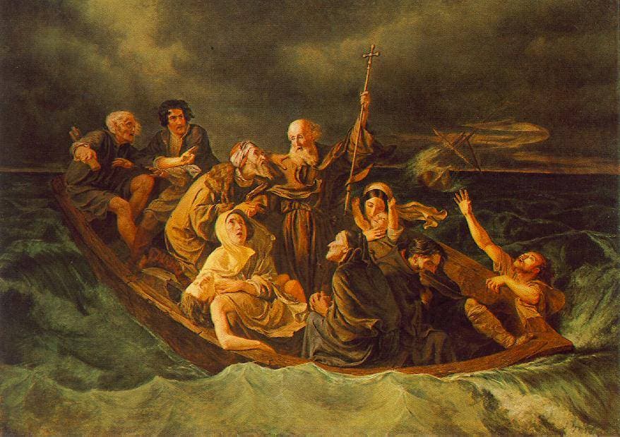 Lifeboat — Zichy Mihály