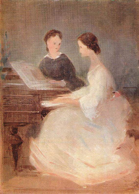 At the Piano — Géza Dósa