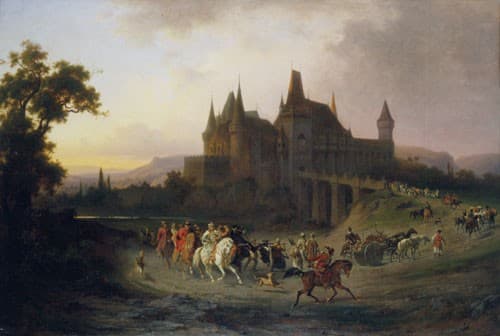 The Return of King Matthias from Hunting — Antal Ligeti