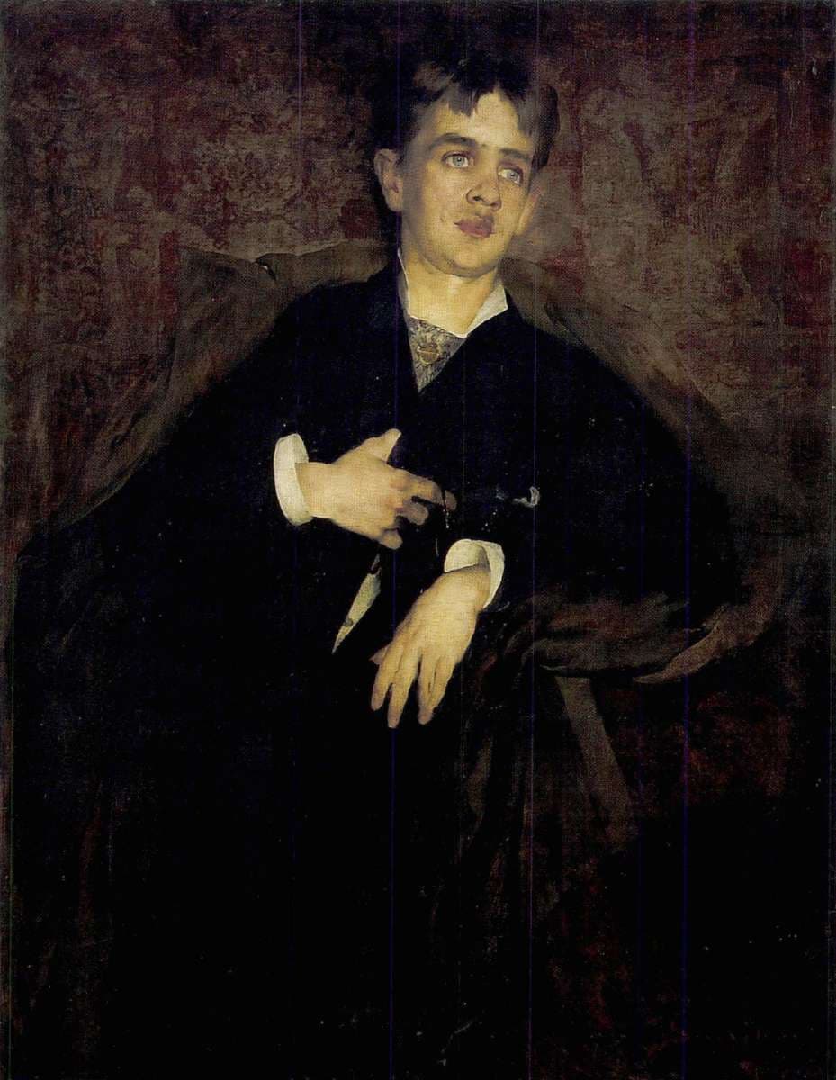 Portrait of Bertalan Karlovszky — Jenő Gyárfás