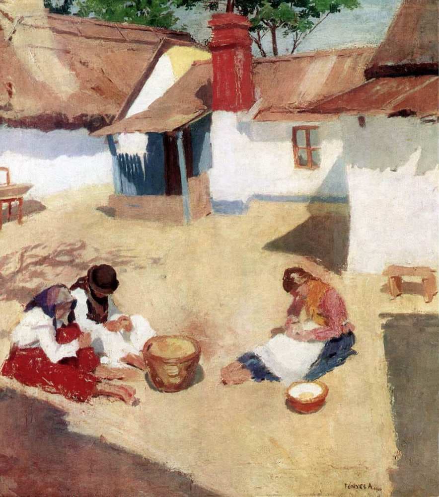 Shelling Beans — Adolf Fényes