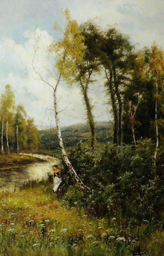 In the Trossachs Valley, Scotland — Theodore Hines