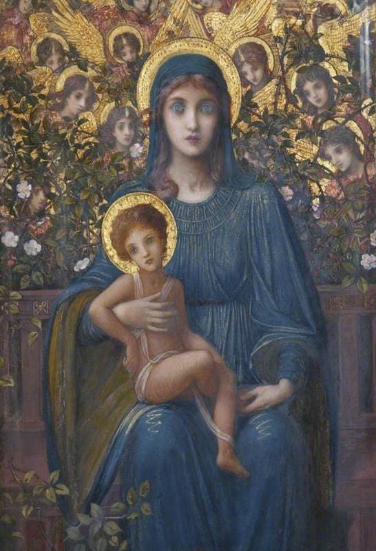 Virgin and Child — John Melhuish Strudwick
