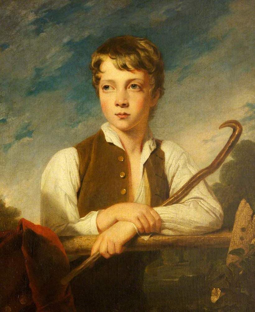 'Master Sanders'  possibly John Arnold Sanders (b.c.1801) — Peter Joseph Bone